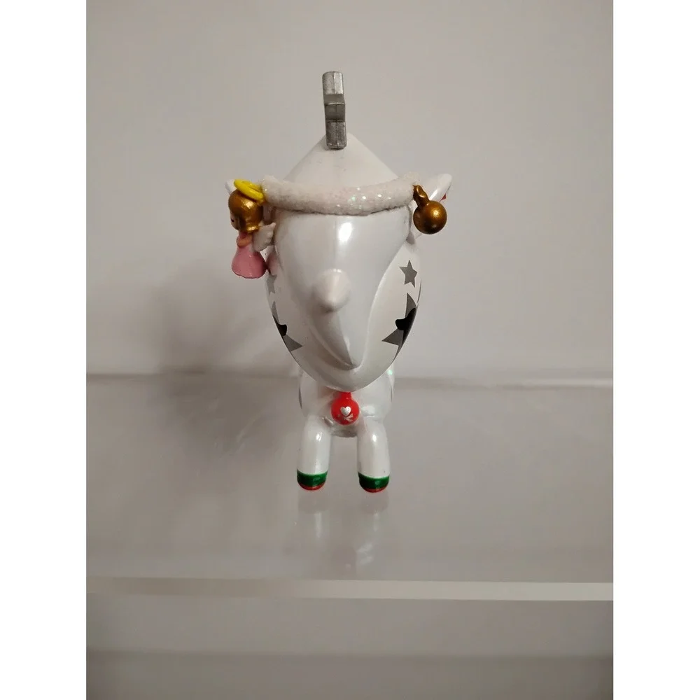 Tokidoki Unicorno Holiday Angelic Vinyl Figure White Christmas Star 3in